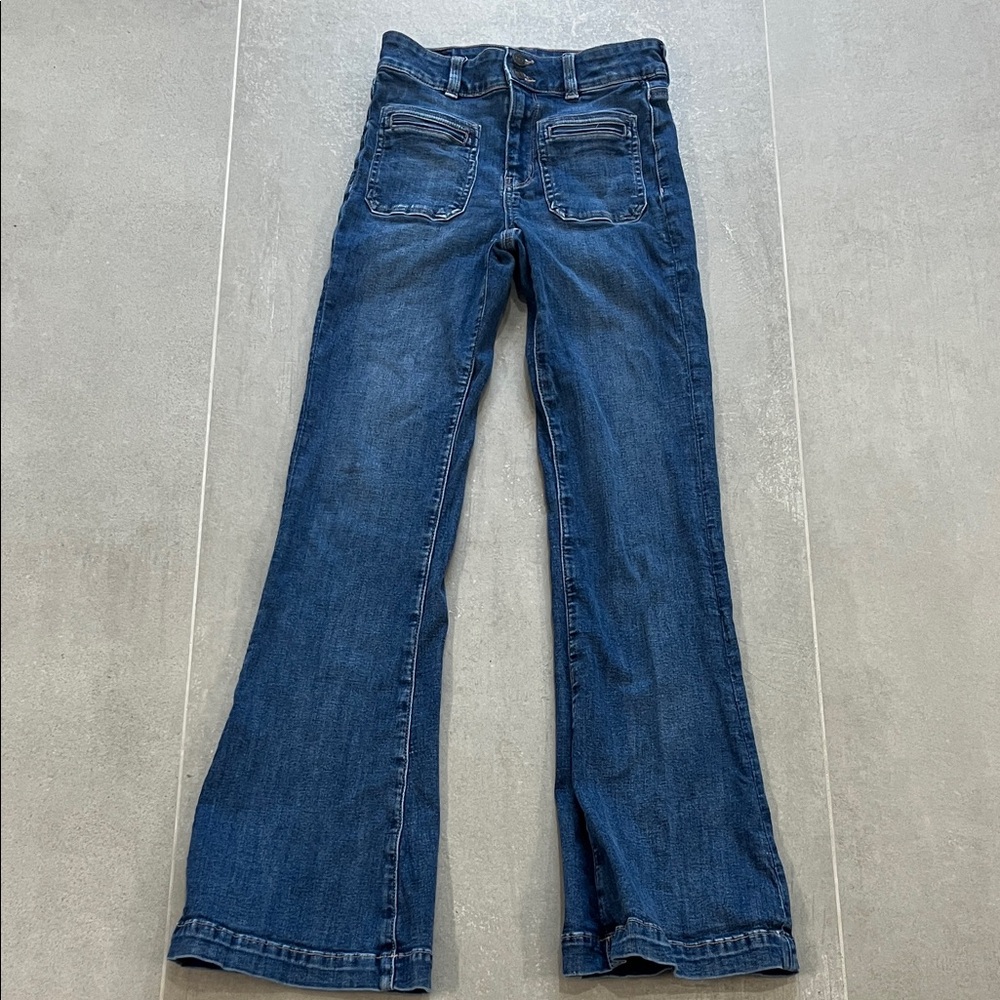 American Eagle Outfitters Blue Flare Jeans